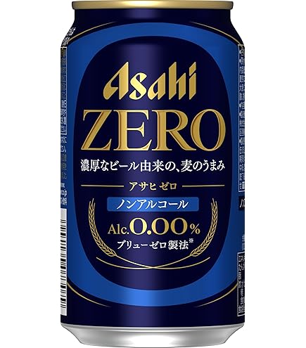 Amazon.co.jp: ノンアルコールビール アサヒ ゼロ 350ml×1ケース/24本